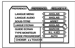 JVC XV-FA92 - Réglage des préférences - 5