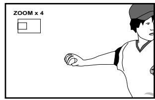 JVC XV-FA92 - Pour effectuer un zoom avant/arrière [ZOOM] DVD - 6