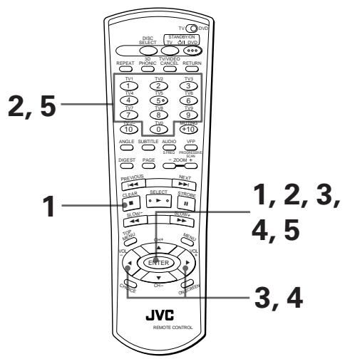 JVC XV-FA92 - Pour modifier les réglages de la [CENSURE PARENTALE] - 1