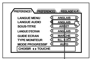 JVC XV-FA92 - LANGUE AUDIO - 1