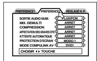 JVC XV-FA92 - Réglage des préférences - 3