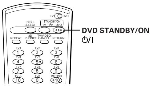 JVC XV-FA92 - Mise sous/hors tension du lecteur - 1