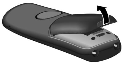 SIEMENS Gigaset C470 C475 - Ouverture du couvercle de la batterie - 1