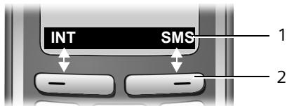 SIEMENS Gigaset C470 C475 - Touches écran - 1