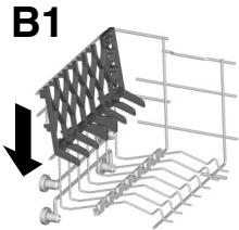 ROSIERES RLF3DC613D - Utilisation du panier supérieur - 4
