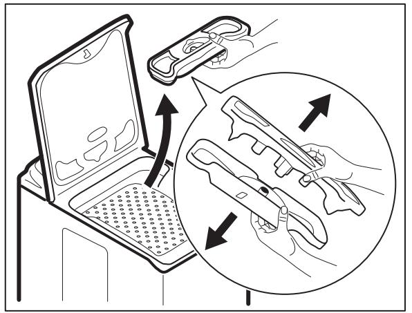 ELECTROLUX EWT1274EWS - Nettoyage du distributeur de produit de lavage - 1