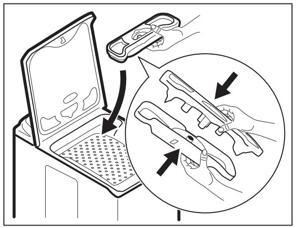 ELECTROLUX EWT1274EWS - Nettoyage du distributeur de produit de lavage - 3