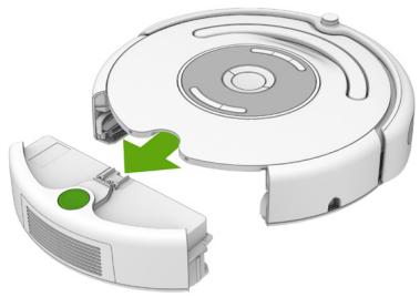 IROBOT Roomba676 - Vidage du bac - 1