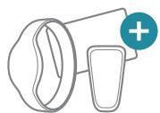 SOMFY 3 Bracelets Adultes - Ajoutez le lecteur et les badges à la serrure connectée - 3