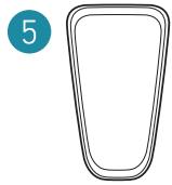 SOMFY 3 Bracelets Adultes - Contenu du pack Qte - 5
