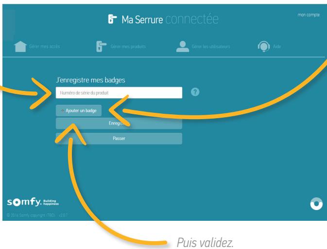 SOMFY 3 Bracelets Adultes - AJOUTEZ LE LECTEUR ET LES BADGES / B. Ajoutez les badges - 3
