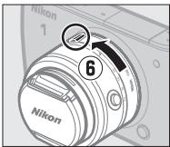 NIKON 1S1BK + 11-27.5 +30-110 - Fixez un objectif. - 5