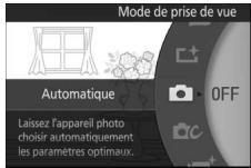 NIKON 1S1BK + 11-27.5 +30-110 - Sélectionnez le mode a . - 1