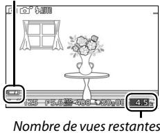 NIKON 1S1BK + 11-27.5 +30-110 - Vérifiez le niveau de charge de l'accumulateur et la capacité de la carte mémoire. - 1