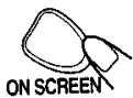 JVC TH-A35 - Appuyez sur ON SCREEN. - 1