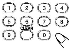 JVC TH-A35 - Appuyez sur les touches numériques pour entre le mot de passer (4 chiffres) puis sur ENTER. - 1