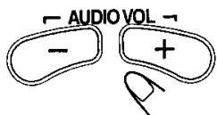 JVC TH-A35 - Ajustement du volume - 1