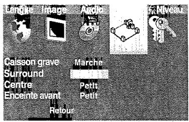 JVC TH-A35 - Réglage des enceintes - 1