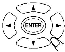 JVC TH-A35 - Appuyez sur la touche de scoureur /  / pourCHOISIR LA PLAGE, puis appuyez sur ENTER. - 1