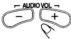 JVC TH-A35 - Ajustement du volume - 1