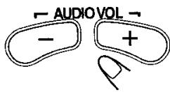 JVC TH-A35 - Ajustement du volume - 1