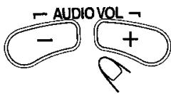 JVC TH-A35 - Ajustement du volume - 1
