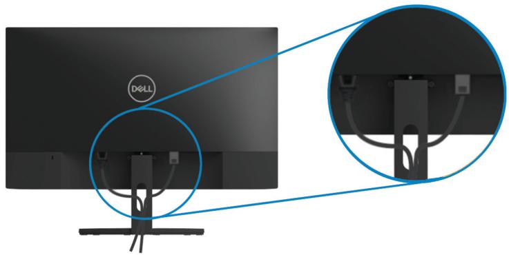 DELL SE2419H - Organisation des câbles - 1