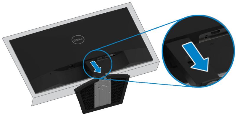 DELL SE2419H - Pour enlever le socle : - 4