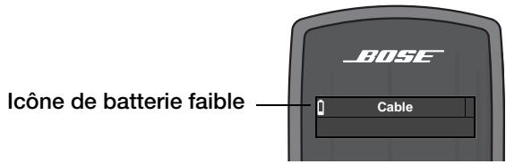 BOSER V25 NOIR - Remplacement des piles - 1