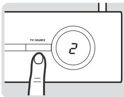 PHILIPS BOITV SLV 5405 - Voir une source vidéo sur la TV1 - 2