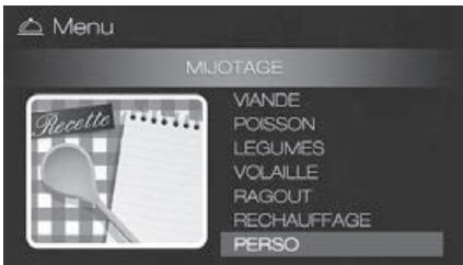 RIVIERA ET BAR MAESTRO OMC560 - Programme Perso - 1