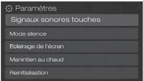 RIVIERA ET BAR MAESTRO OMC560 - Paramètres : - 2