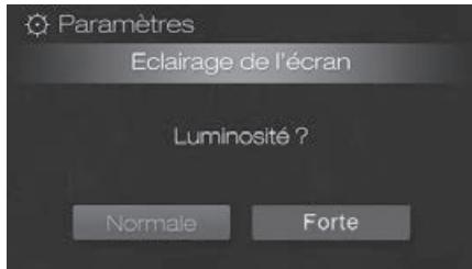 RIVIERA ET BAR MAESTRO OMC560 - Choisir la luminosité de l'écran - 1