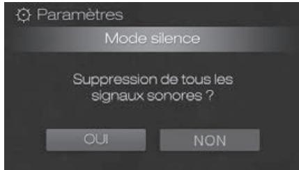 RIVIERA ET BAR MAESTRO OMC560 - Selectionner le Mode silence - 1