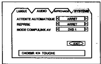 JVC XV-E100 - Affichages de préférence - 5