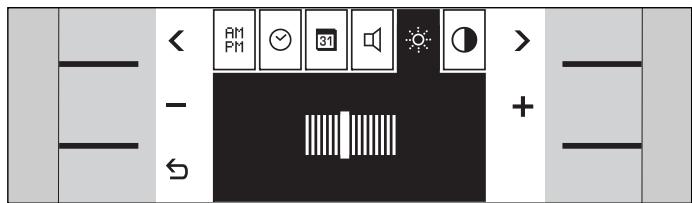 GAGGENAU BS 254-110 CD INOX - Exemple : modifier l'affichage de veille - 5