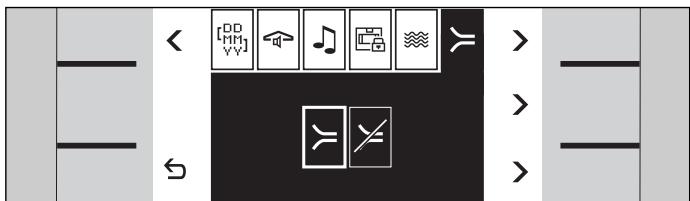 GAGGENAU BS 254-110 CD INOX - Revenir aux réglages de la livraison. - 8