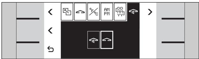 GAGGENAU BS 254-110 CD INOX - Revenir aux réglages de la livraison. - 4