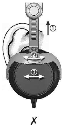 BEYERDYNAMIC T-50P - Veuillez à cet effet observer les points suivants : - 3