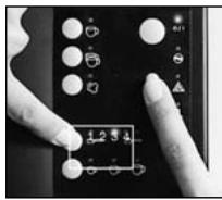 RIVIERA ET BAR CE 700 A NOIR-ARGENT - Programmation de la durete de l'eau - 1