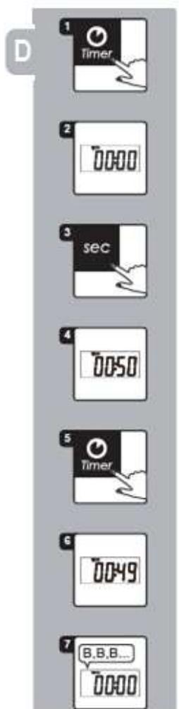 BRANDT BC53X - La fonction minuteur - 1