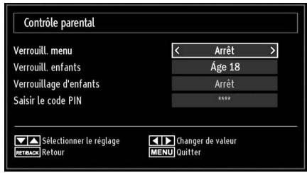 PROLINE LD 2263 D/MPEG2 - Contrôle parental - 2