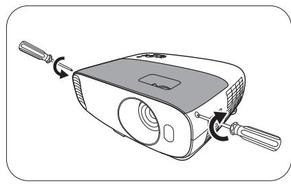BENO W1700 - Remplacement de la lampe - 12