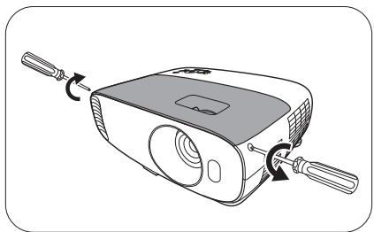 BENO W1700 - Remplacement de la lampe - 3
