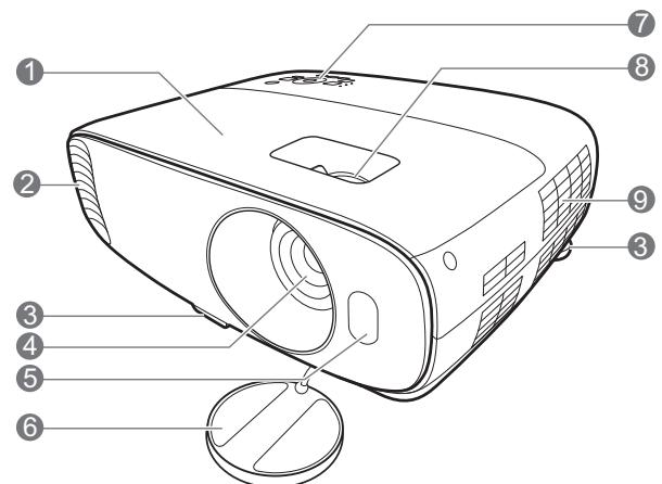 BENO W1700 - Vue extérieure du projecteur - 1