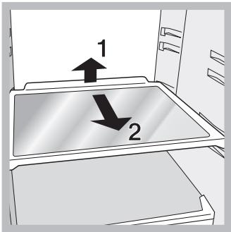 INDESIT A10 - Clayettes: pleines ou grillagées. - 1