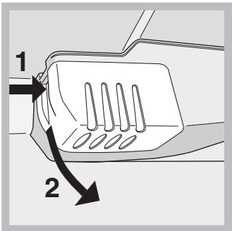 INDESIT A10 - Sostituire la lampadina - 1