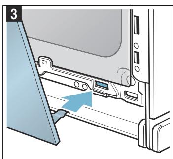 BOSCH HB672GBW1F - Pose sur l'appareil - 3