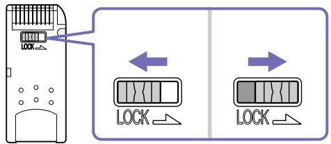 SONY PCV-RZ1136 - Protection en écriture d'une carte - 1