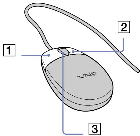 SONY PCV-RZ1136 - Utilisation de la souris - 1